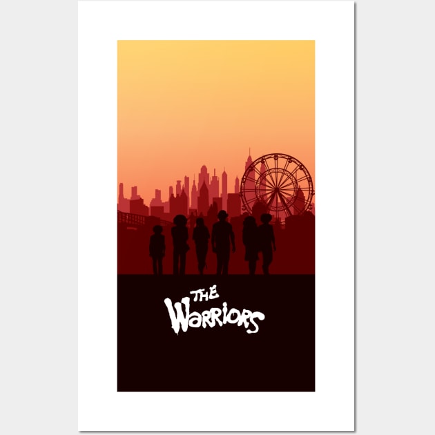 The Warriors in the City Wall Art by RezhaHardrocker